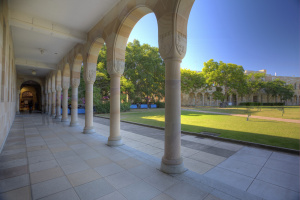 st lucia campus - with pillars