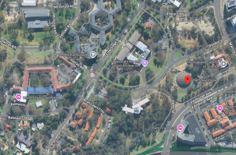 AMS ABS 2026 conference Shine Dome map